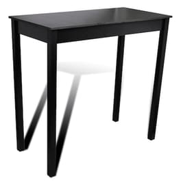 Τραπέζι Μπαρ Vidaxl από Mdf 115x55x107 cm - Μαύρο