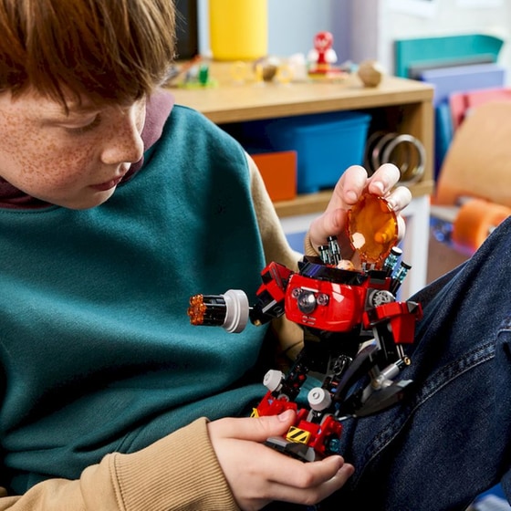 LEGO® Sonic the Hedgehog™ Knuckles vs. Εξωστολή Egg Crusher του Dr. Eggman (77005) image 3