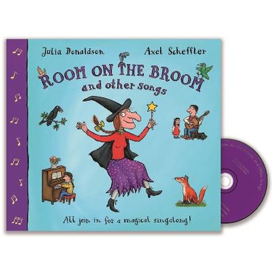 Room on the Broom and Other Songs Book and CD image 0