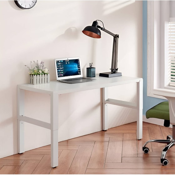 Γραφείο Μελέτης Nextdeco από Μελαμίνη 120x58.5cm - Λευκό image 1