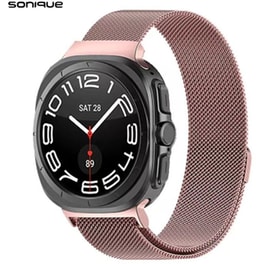 Λουράκι Sonique Stainless Steel Milanese Classic για Galaxy Watch Ultra 47mm - Rose Gold