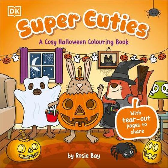 Super Cuties A Cosy Halloween Colouring Book image 0