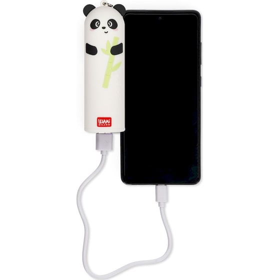 Powerbank Legami Panda 4800mAh με Θύρα USB-A και USB-C image 2