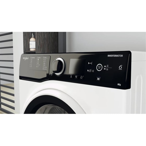 WHIRLPOOL WRBSS6249S EU Slim 6 kg 1.200 Στροφές Λευκό Πλυντήριο Ρούχων image 9