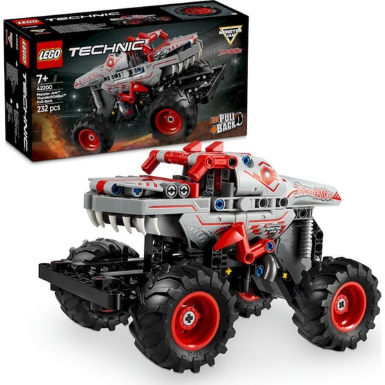 LEGO® Technic Monster Jam™ ThunderROARus™ Pull-Back (42200) image 6