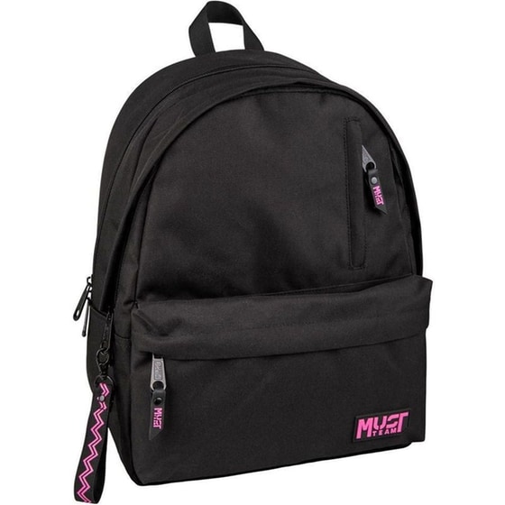 Τσάντα&nbsp;Πλάτης&nbsp;Must&nbsp;Team&nbsp;Monochrome&nbsp;Classic&nbsp;Μαύρο&nbsp;με Ροζ image 0