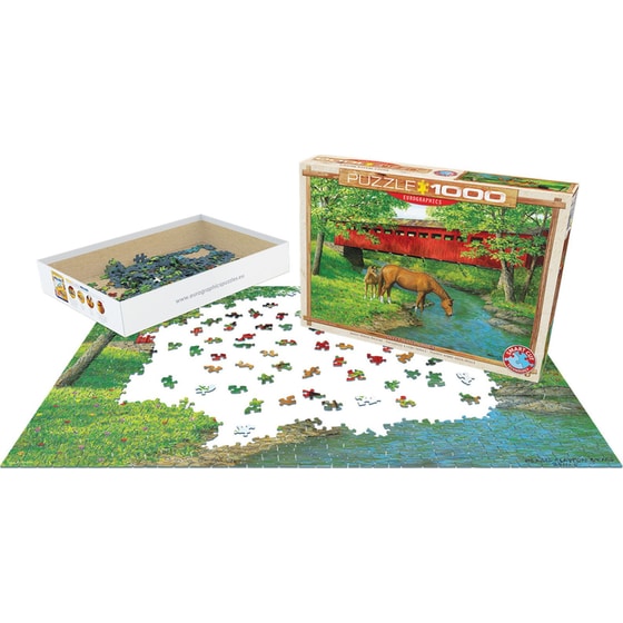 Παζλ Eurographics Sweet Water Bridge by Persis Clayton Weirs (1000 Κομμάτια) image 1