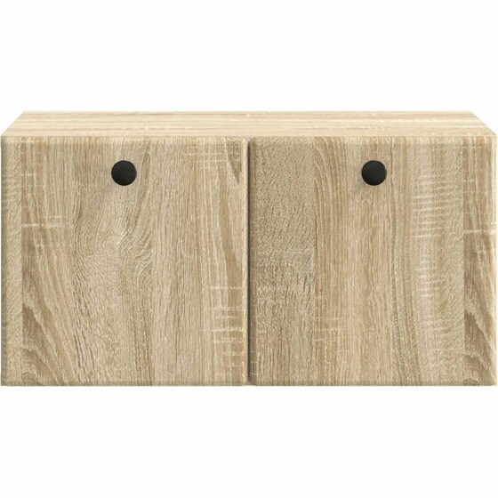 Επιτοίχιο Έπιπλο Τηλεόρασης VidaXL 59.5x41x30 cm - Γκρι Sonoma image 5