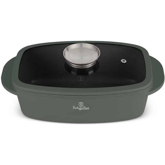 BERLINGER HAUS BH-8775 Μαντεμένια Γάστρα 32 cm 6 L Πράσινο image 0