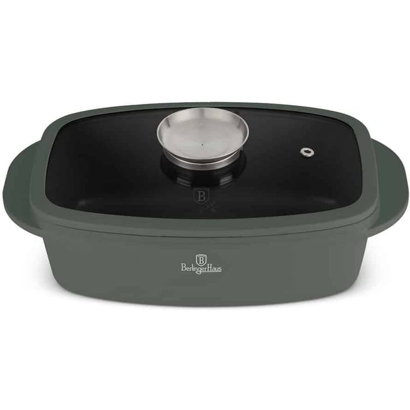 BERLINGER HAUS BH-8775 Μαντεμένια Γάστρα 32 cm 6 L Πράσινο