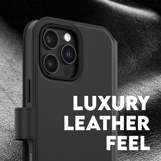 Θήκη Apple iPhone 16 Pro Max - PanzerGlass MagSafe Tango Two-In-One Wallet Case - Black image 5