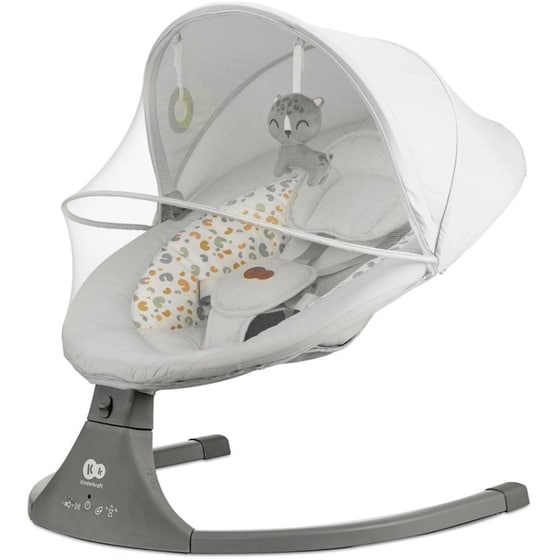 Βρεφικό Relax Kinderkraft Lumi 2 Light Grey image 5
