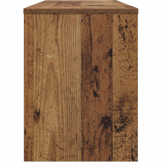 Έπιπλο Τηλεόρασης VidaXL 100 x 30 x 40 cm - Παλαιωμένο Ξύλο image 5