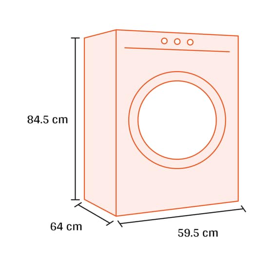 TEKA TKS 893 H Maestro 8 kg A++ με Συμπύκνωση Υδρατμών Αντλία Θερμότητας Λευκό Στεγνωτήριο Ρούχων image 1