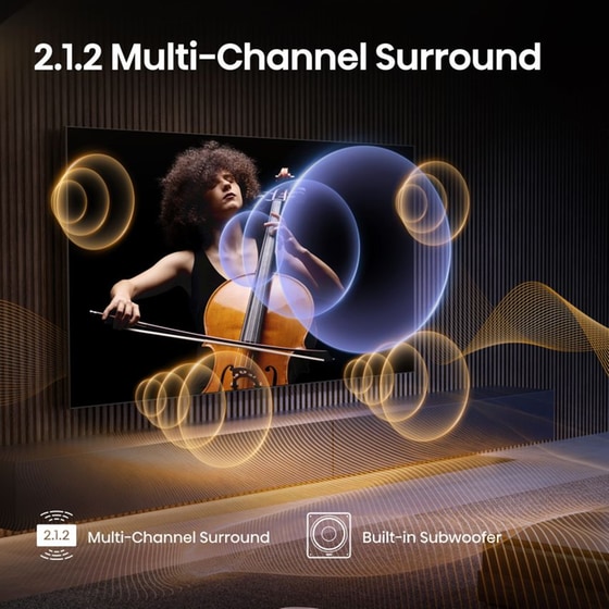 Hisense Mini-LED 65" 4K Smart Τηλεόραση 65U7Q PRO image 7