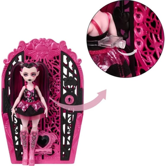 Κούκλα Monster High Mystery Monsters - Draculaura (HXH84) image 3