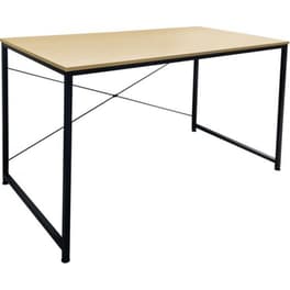 Γραφείο 24Mall 120x60x74cm Μαύρο - Beech