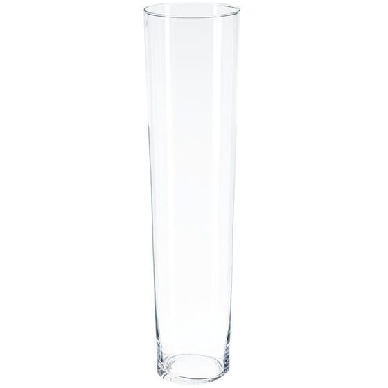 Διακοσμητικό Βάζο Spitishop Γυάλινο Φ18x70.2 cm - Διάφανο image 0
