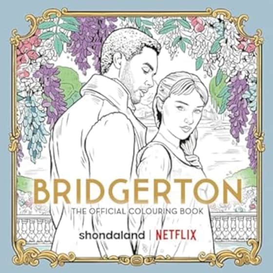 Bridgerton: The Official Colouring Book image 0