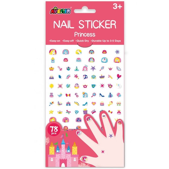 Avenir Nail Sticker 78 Τεμάχια - Princess image 0