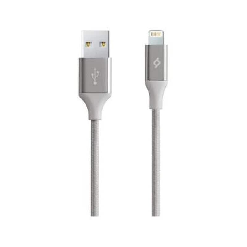 Καλώδιο Φόρτισης TTEC AlumiCable USB-A to Lightning 1.2m - Ασημί