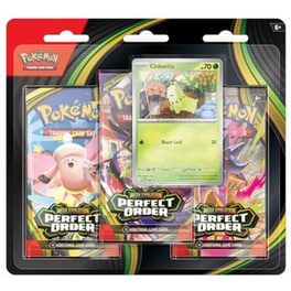 Κάρτες Pokémon TCG:&nbsp;Perfect&nbsp;Order&nbsp;3-Booster&nbsp;Blister Me03