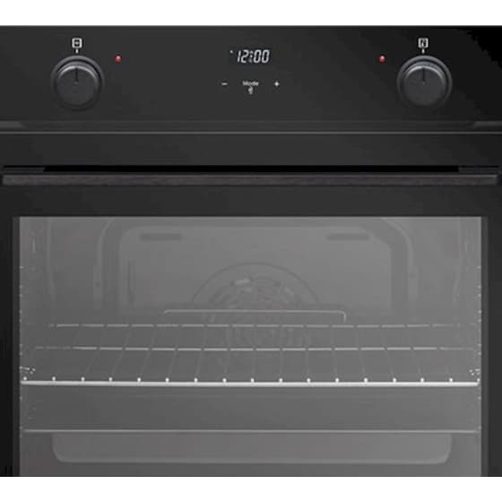PYRAMIS PO78052009PBL 78 Lt Μαύρο Εντοιχιζόμενος Φούρνος Άνω Πάγκου image 2