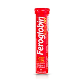 Συμπλήρωμα Διατροφής Vitabiotics Feroglobin Fizz - 20 Αναβράζον δισκία