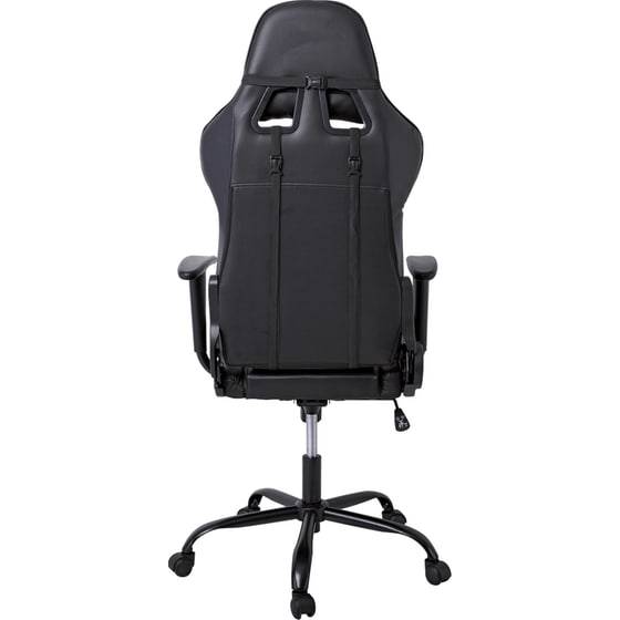 Gaming Καρέκλα Woodwell Bf8350 από Τεχνητό δέρμα - Μαύρη image 3