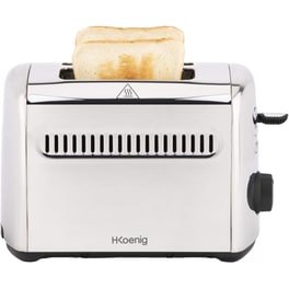 H.KOENIG TOS9 2 Θέσεων 950W Inox Φρυγανιέρα