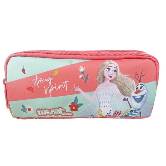 Κασετίνα Οβάλ Disney Frozen 2 Strong Spirit Διπλή image 0