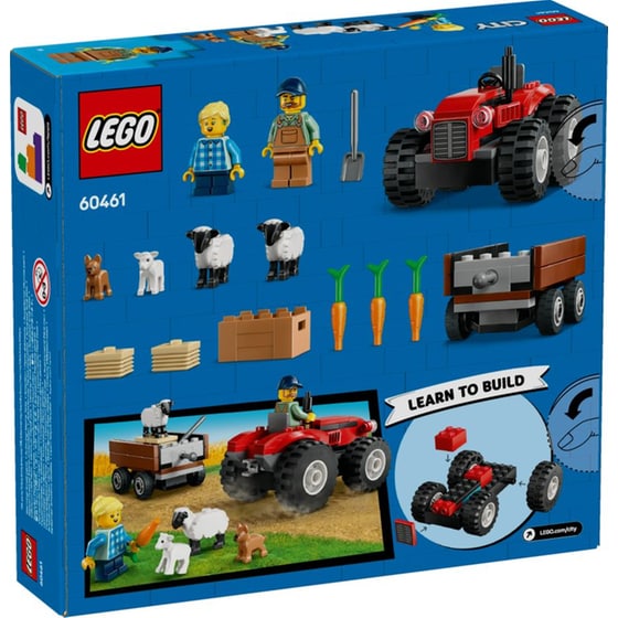 LEGO® City Red Farm Tractor with Trailer & Sheep (60461) image 11