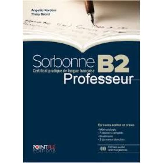 Sorbonne B2 Professeur Epreuves Ecrites & Orales image 0