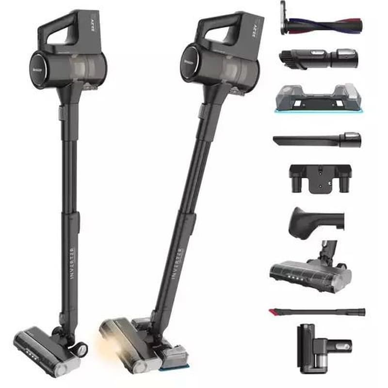 SHARP SHARP SA-VP4261BS 22.2 V 0.75 L Μαύρη Σκούπα Stick