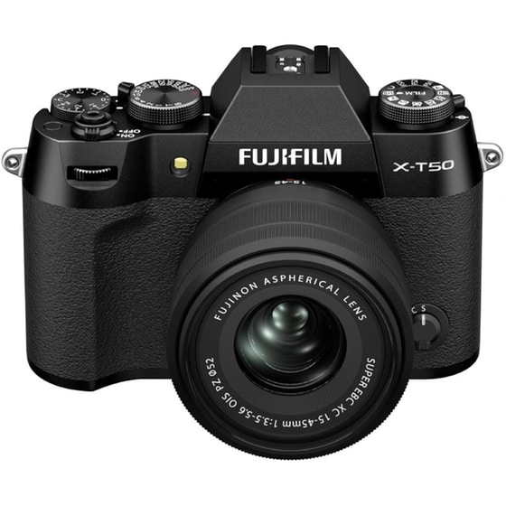 Φωτογραφική Μηχανή Mirrorless FUJIFILM X-T50 Kit XC15-45mm F3.5-5.6 OIS PZ - Μαύρο image 2