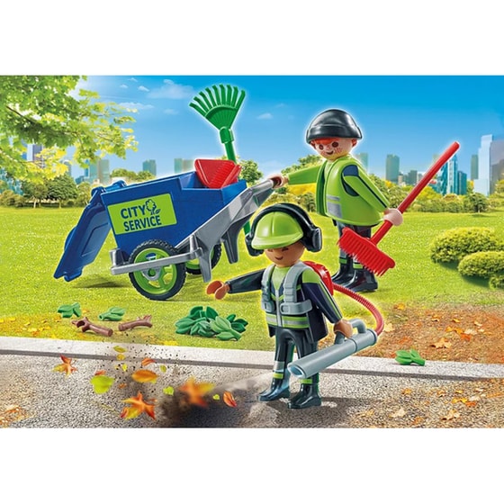 PLAYMOBIL® City Action Οδοκαθαριστές (71434) image 2