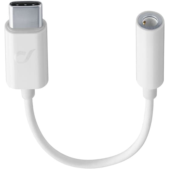 Αντάπτορας Cellular Line Music Enabler Type-C USB-C σε 3.5mm Jack - Λευκό image 0
