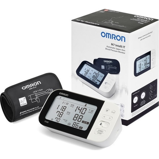 Ψηφιακό Πιεσόμετρο Μπράτσου OMRON HEM7361T-EBK M7 INTELLI IT Με ανίχνευση Αρρυθμίας & Bluetooth Λευκό image 2
