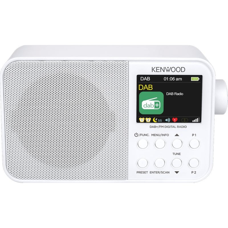 KENWOOD Φορητό Radio Kenwood CR-M30DAB - Άσπρο