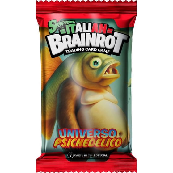 Italian Brainrot Skifidol Σειρά Alpha "Universo Psichedelico"  - 1 Φακελάκι (7 Κάρτες) image 3