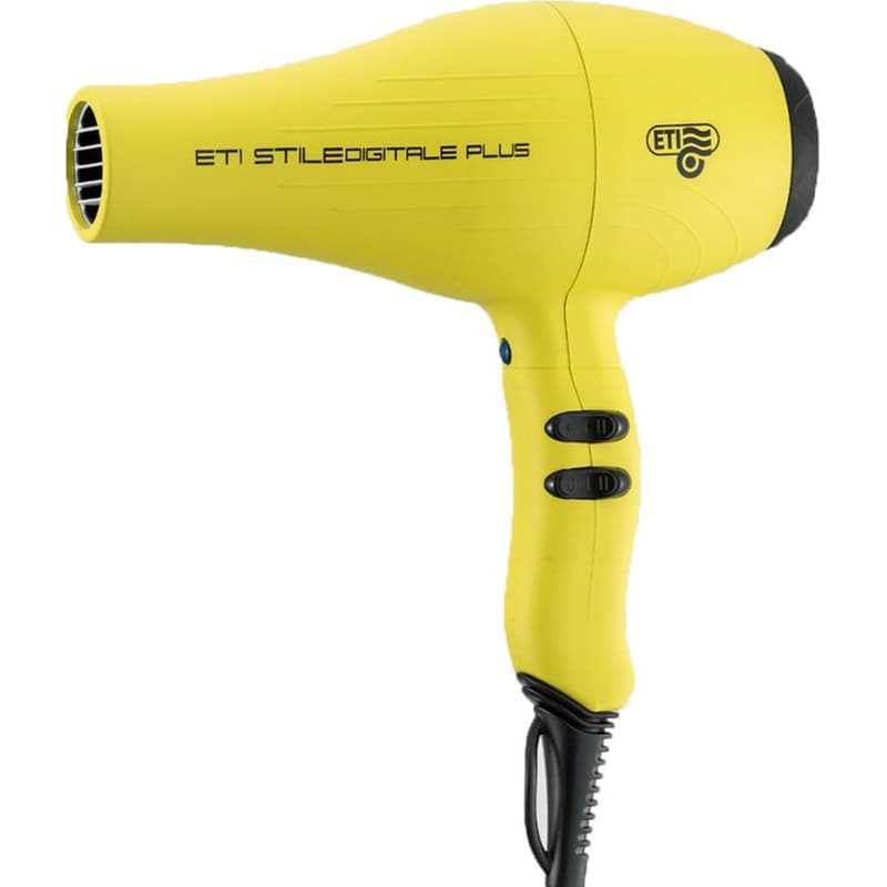 ETI Επαγγελματικό Πιστολάκι Μαλλιών Eti Stile Digital Plus 2500w Matt Yellow