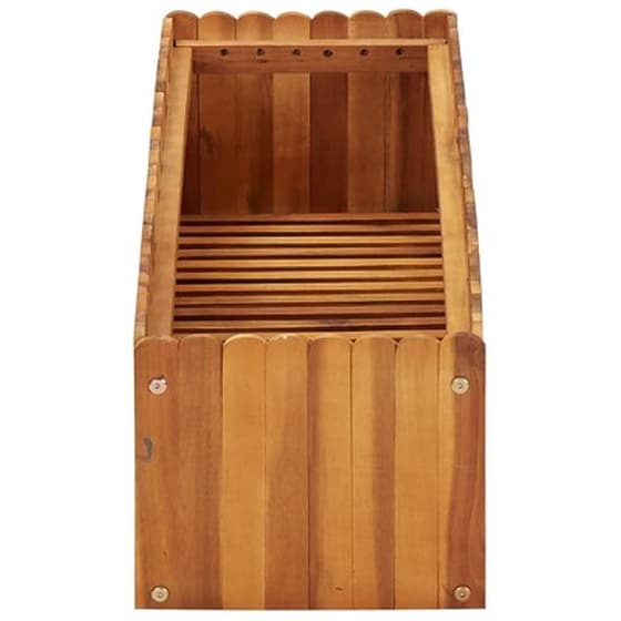 Vidaxl Ζαρντινιέρα Υπερυψωμένη 100 X 30 X 25 Εκ. Μασίφ Ξύλο Ακακίας image 3