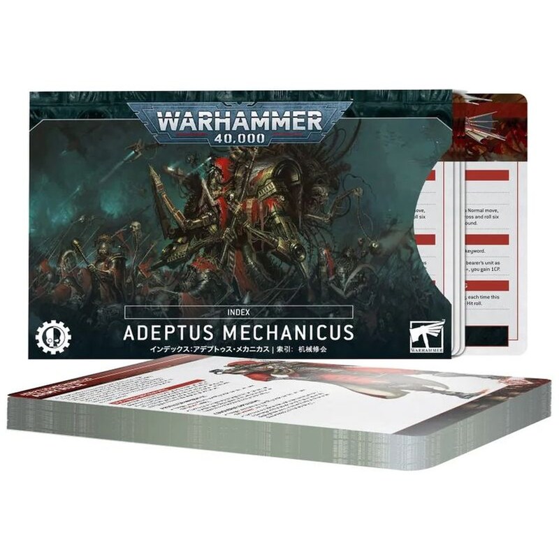 Index Cards: Adeptus Mechanicus Warhammer 40k GAMES WORKSHOP