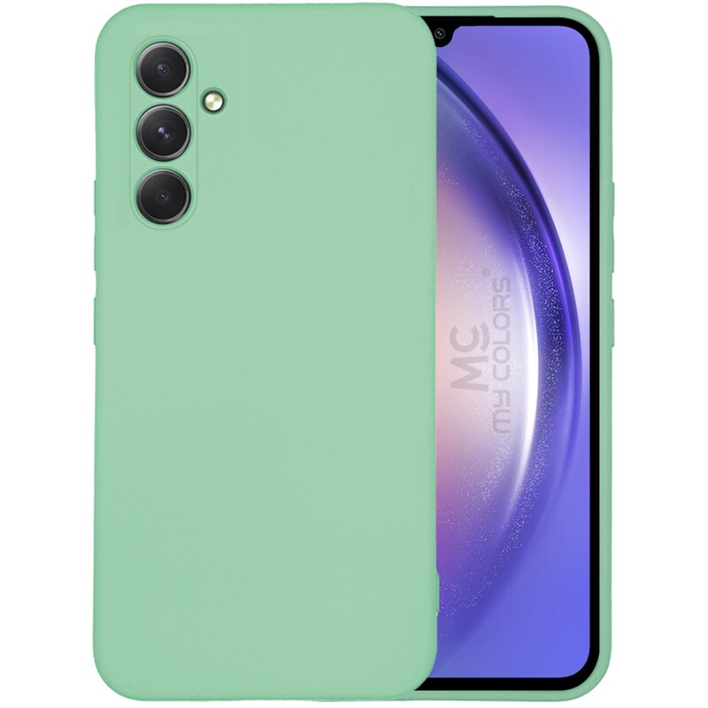 Θήκη Σιλικόνης Samsung Galaxy A34 5g - My Colors - Βεραμάν