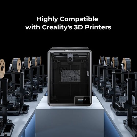 CREALITY Νήμα 3D Εκτυπωτή HYPER ABS 1kg 1.75mm - Μαύρο image 2
