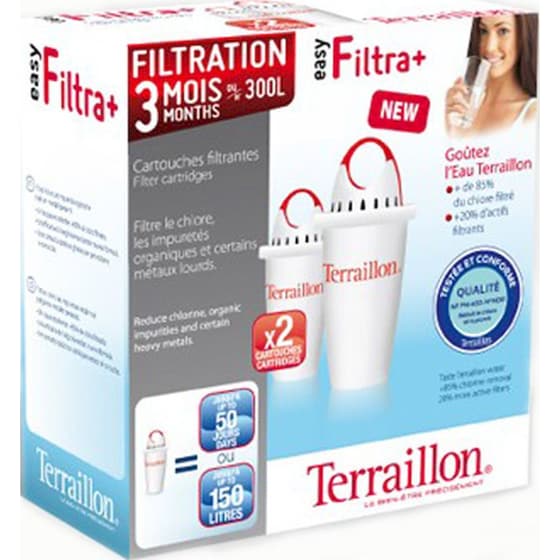 Φίλτρο για Κανάτες Φίλτρου Terraillon Micro Easy Filtra+ 10956 - 2 Τμχ image 0