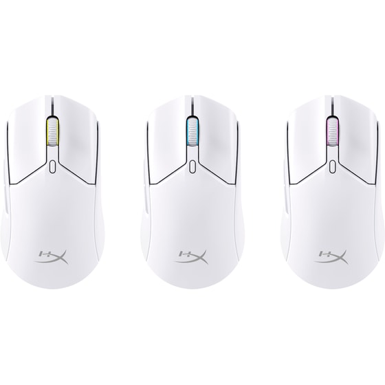HyperX Pulsefire Haste 2 Wireless Gaming Ασύρματο Ποντίκι RGB - Λευκό image 6