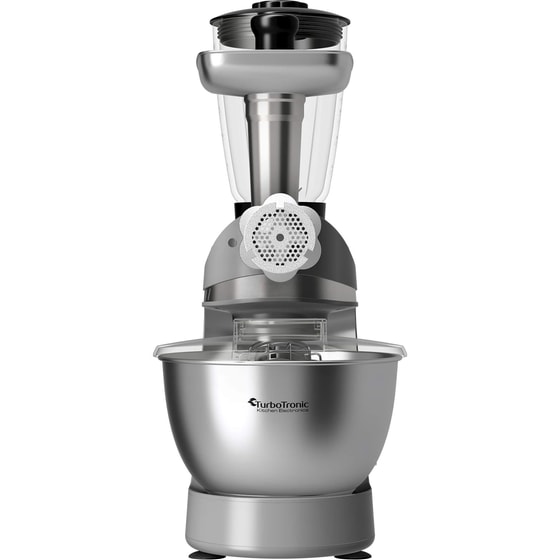 Κουζινομηχανή TURBOTRONIC TT-007 2000 W 4.5 L Ασημί image 2