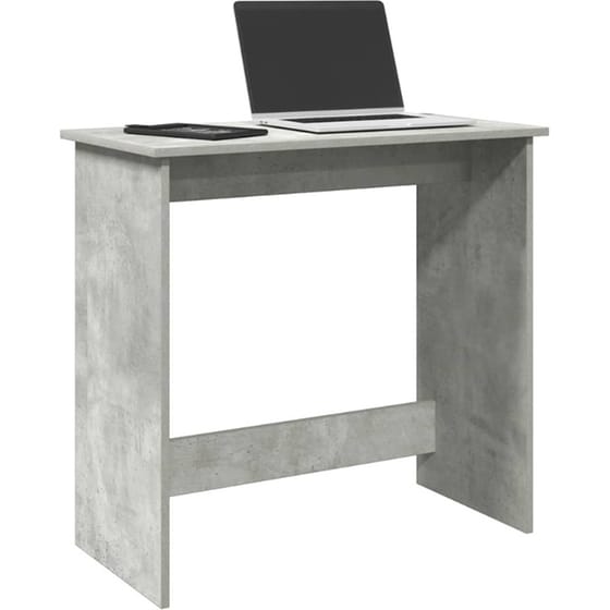 Γραφείο VidaXL από Μοριοσανίδα 80x40x75 cm - Γκρι Σκυροδέματος image 1