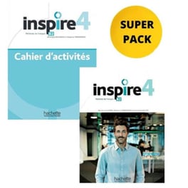 Inspire 4 Super Pack (Livre + Cahier + Lexique + Cadeau Surprise)